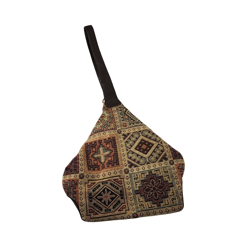 Vintage Relic Tapestry Hobo Shoulder Bag Multicolor Geometric‎ Southwestern